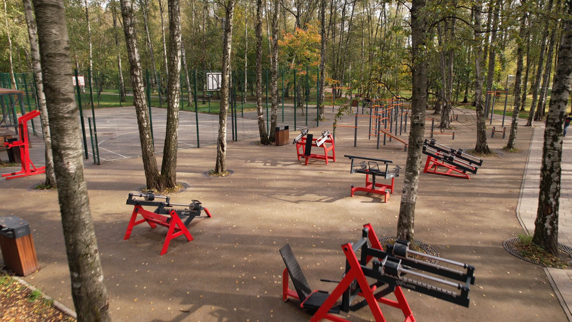 лобня, видео с коптера, благоустройство, парки,