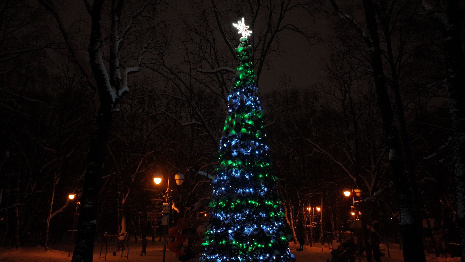 видео с коптера, химки, зима в подмосковье, благоустройство,