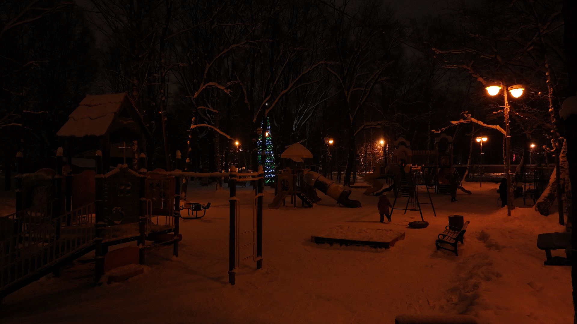 видео с коптера, химки, зима в подмосковье, благоустройство,