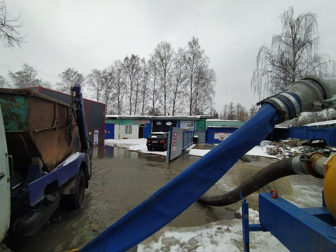 кнс, Щёлково, Водоканал, засор, сточные воды