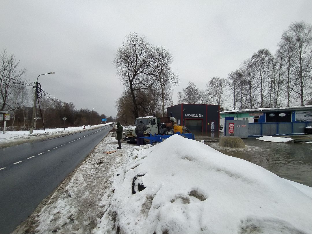 кнс, Щёлково, Водоканал, засор, сточные воды