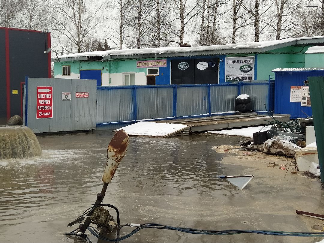 кнс, Щёлково, Водоканал, засор, сточные воды