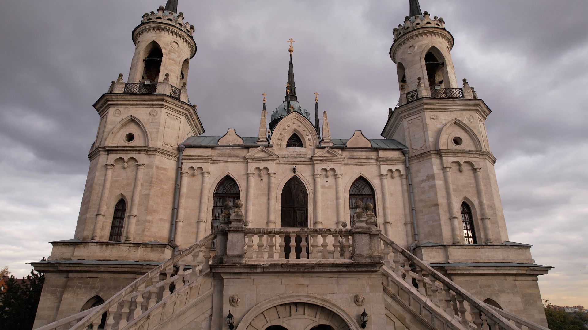 видео с коптера, раменское, храм, культура,
