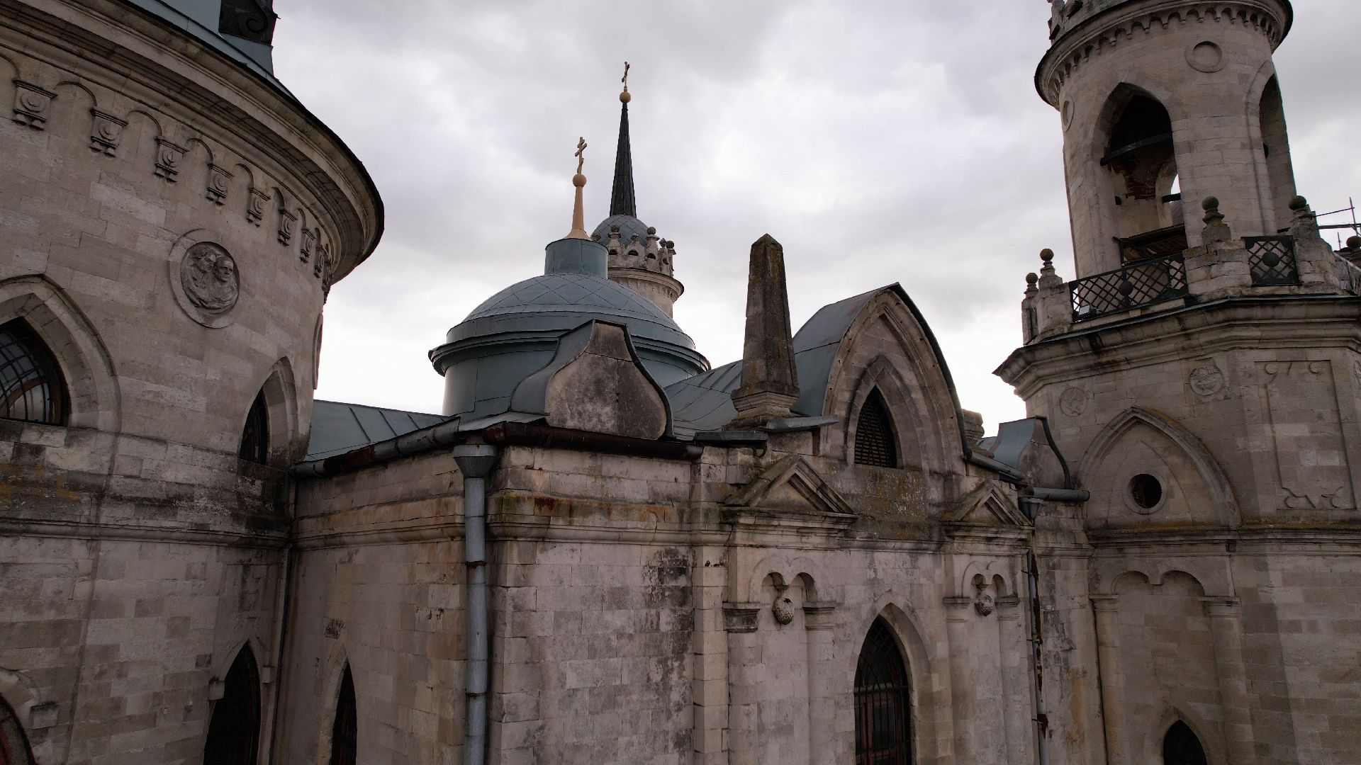 видео с коптера, раменское, храм, культура,