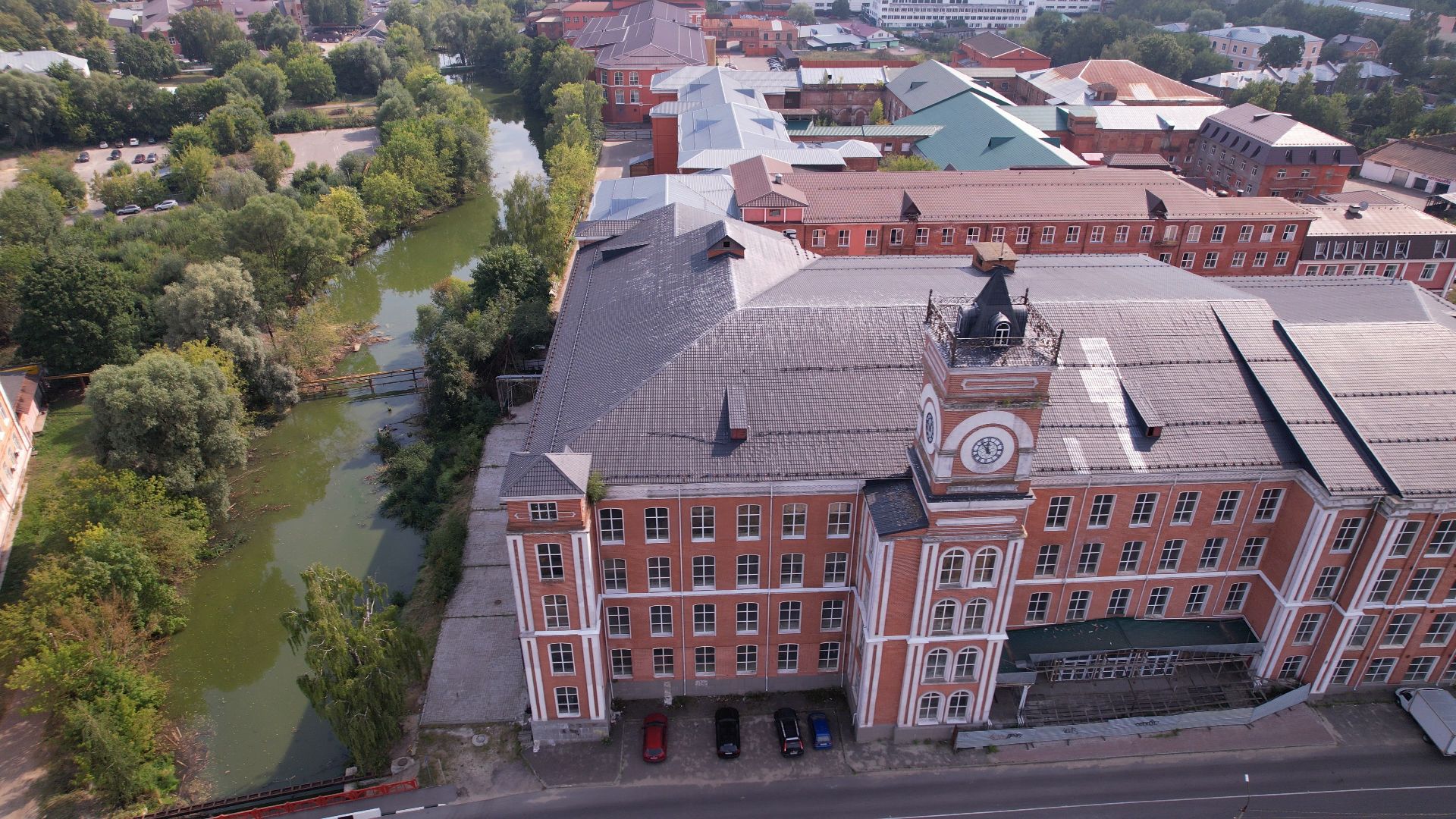 видео с коптера, егорьевск, архитектура,