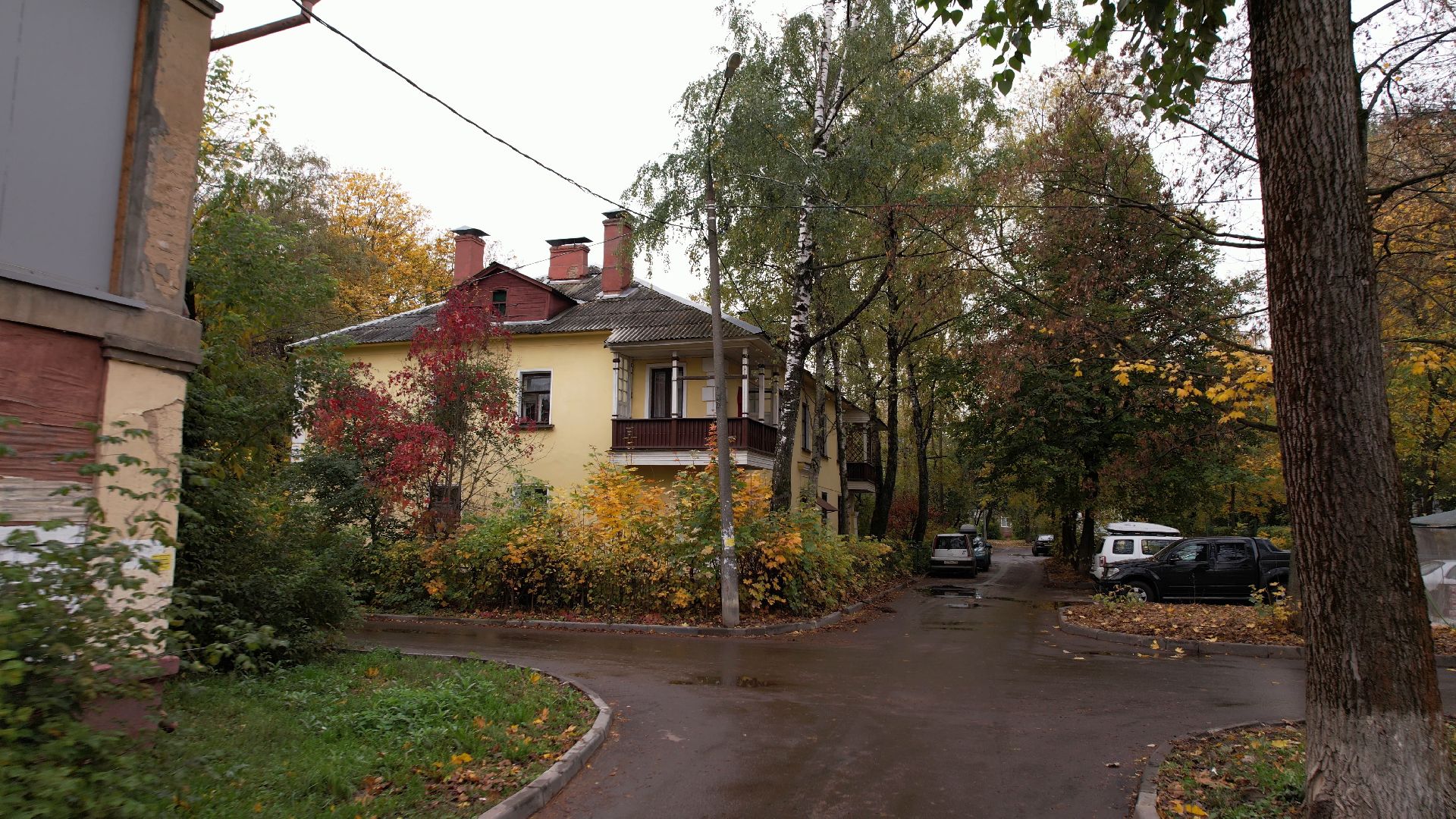 видео с коптера, королёв, архитектура,