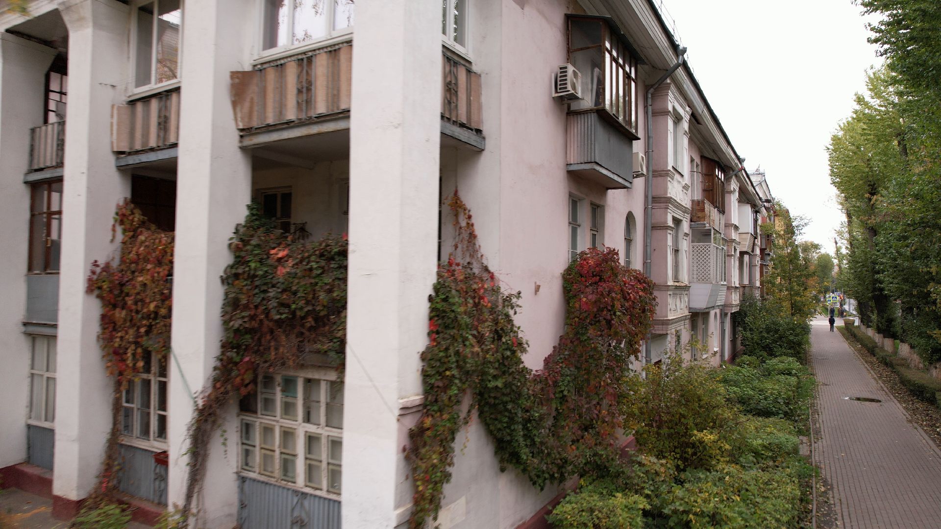 видео с коптера, королёв, архитектура,