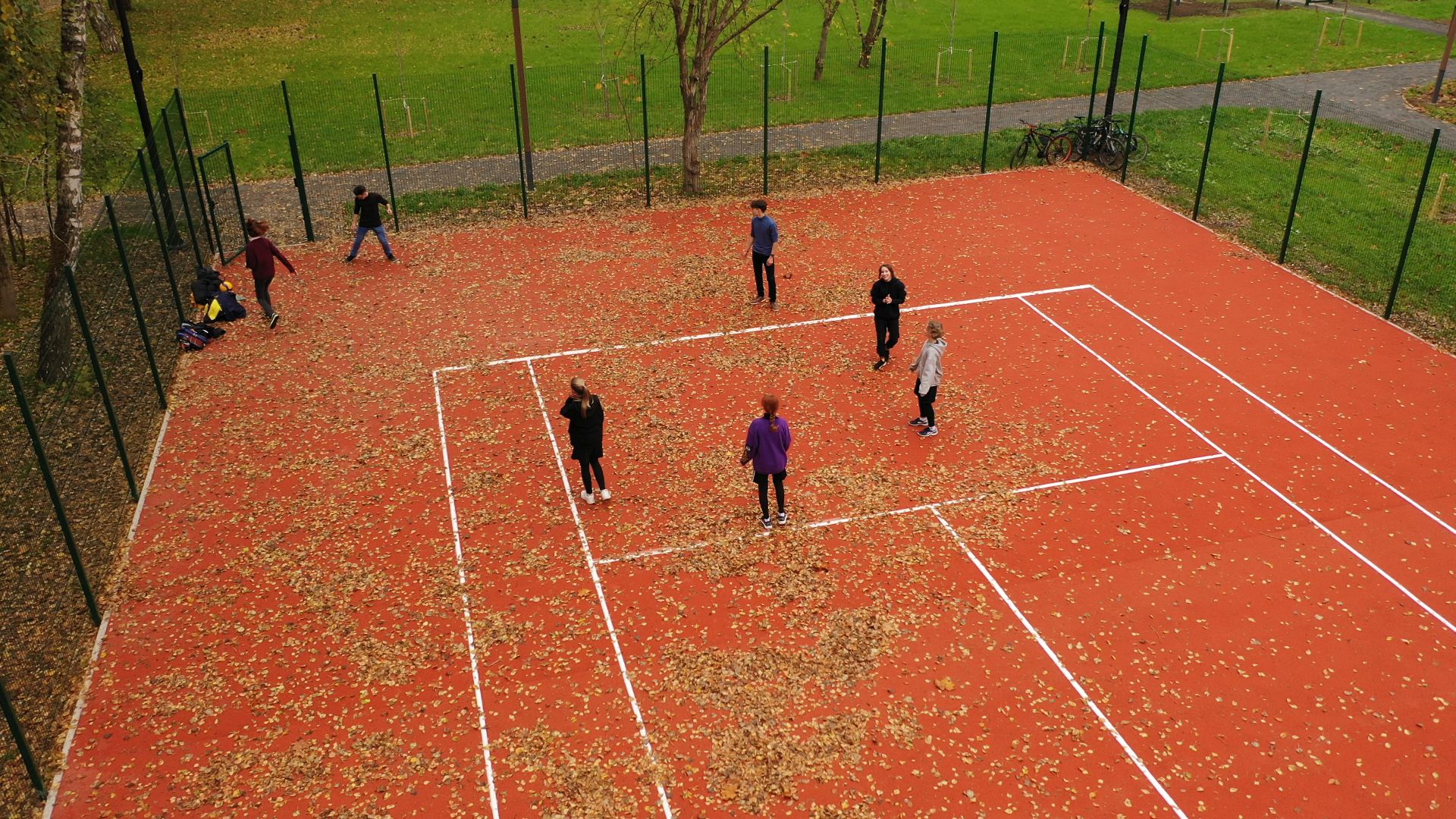 видео с коптера, краснознаменск, одинцово, парки, благоустройство,