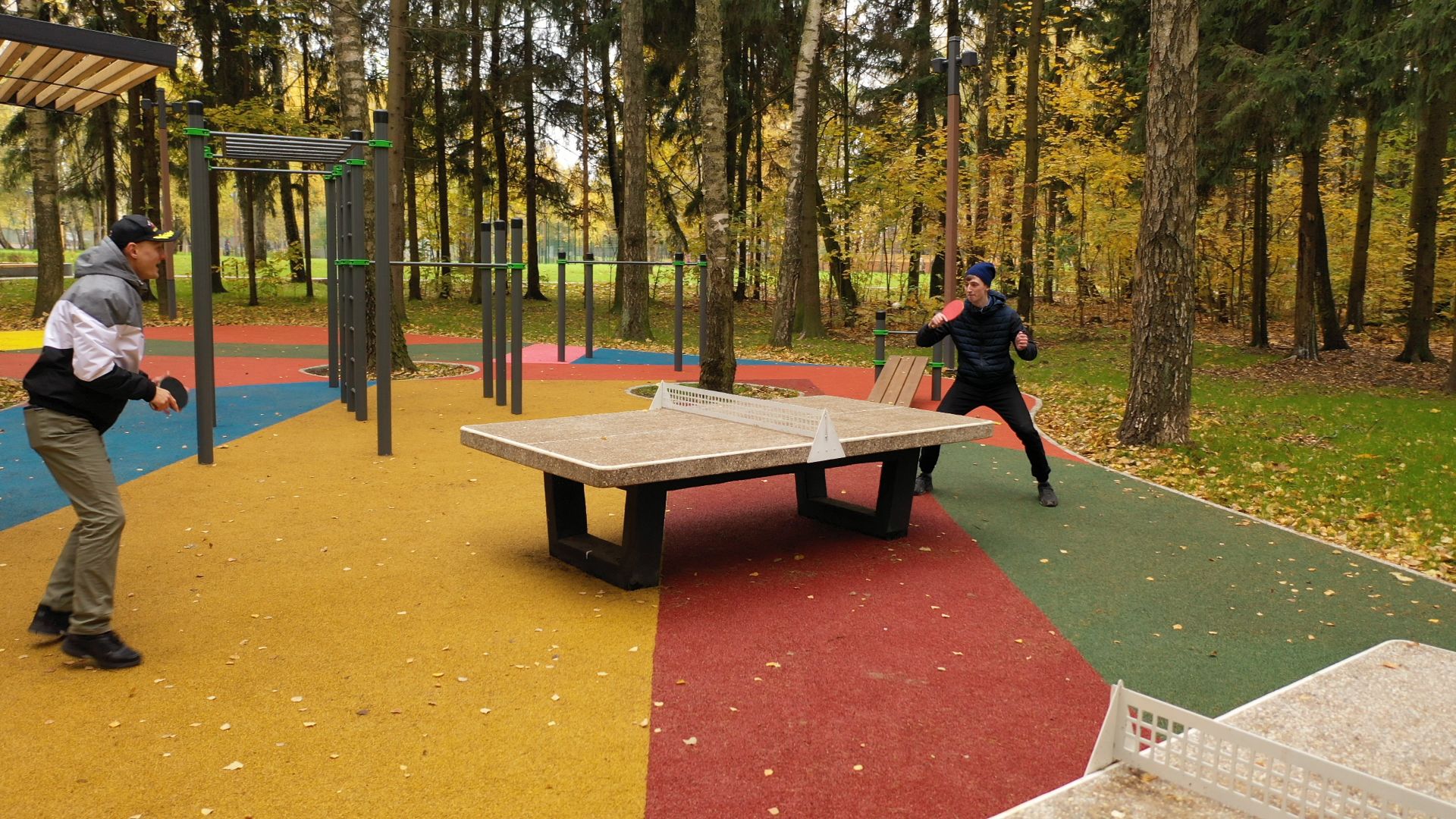 видео с коптера, краснознаменск, одинцово, парки, благоустройство,