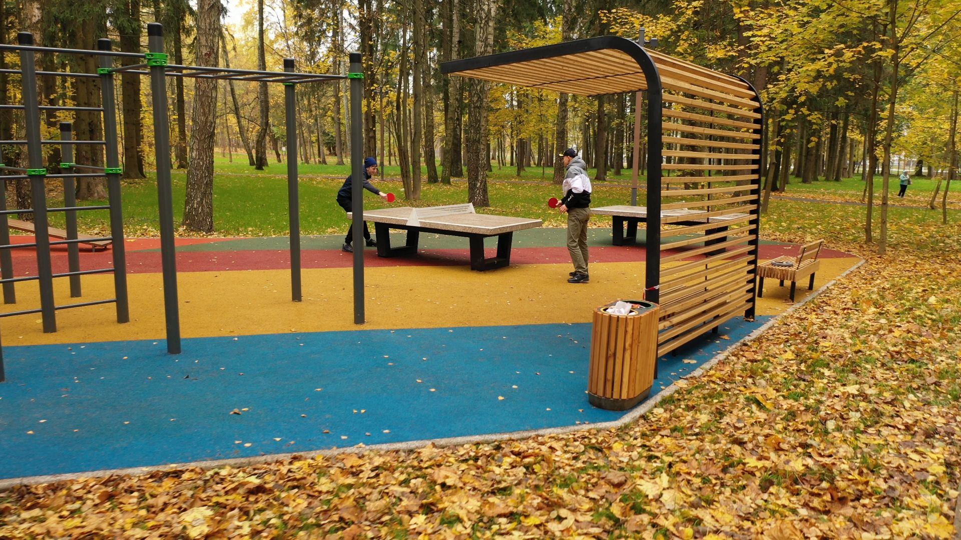 видео с коптера, краснознаменск, одинцово, парки, благоустройство,