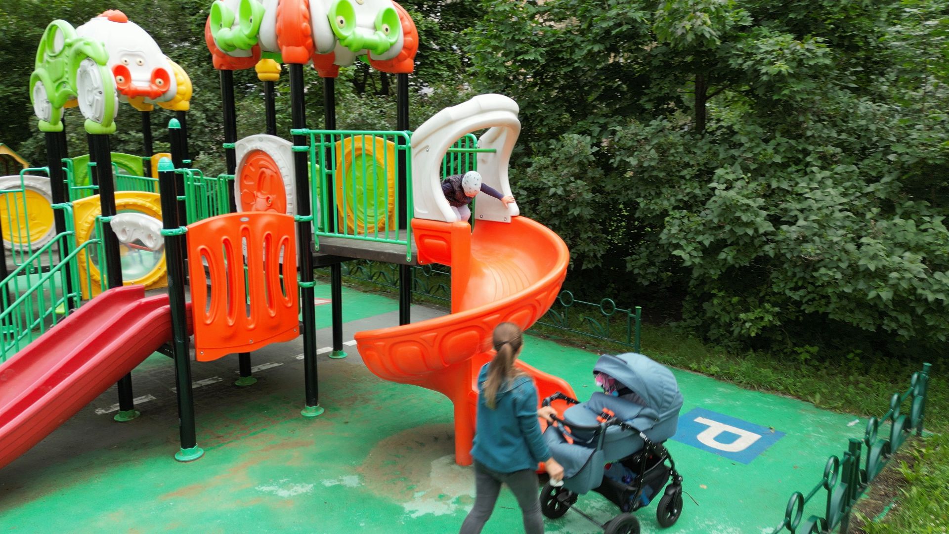 видео с коптера, черноголовка, строительство, благоустройство,