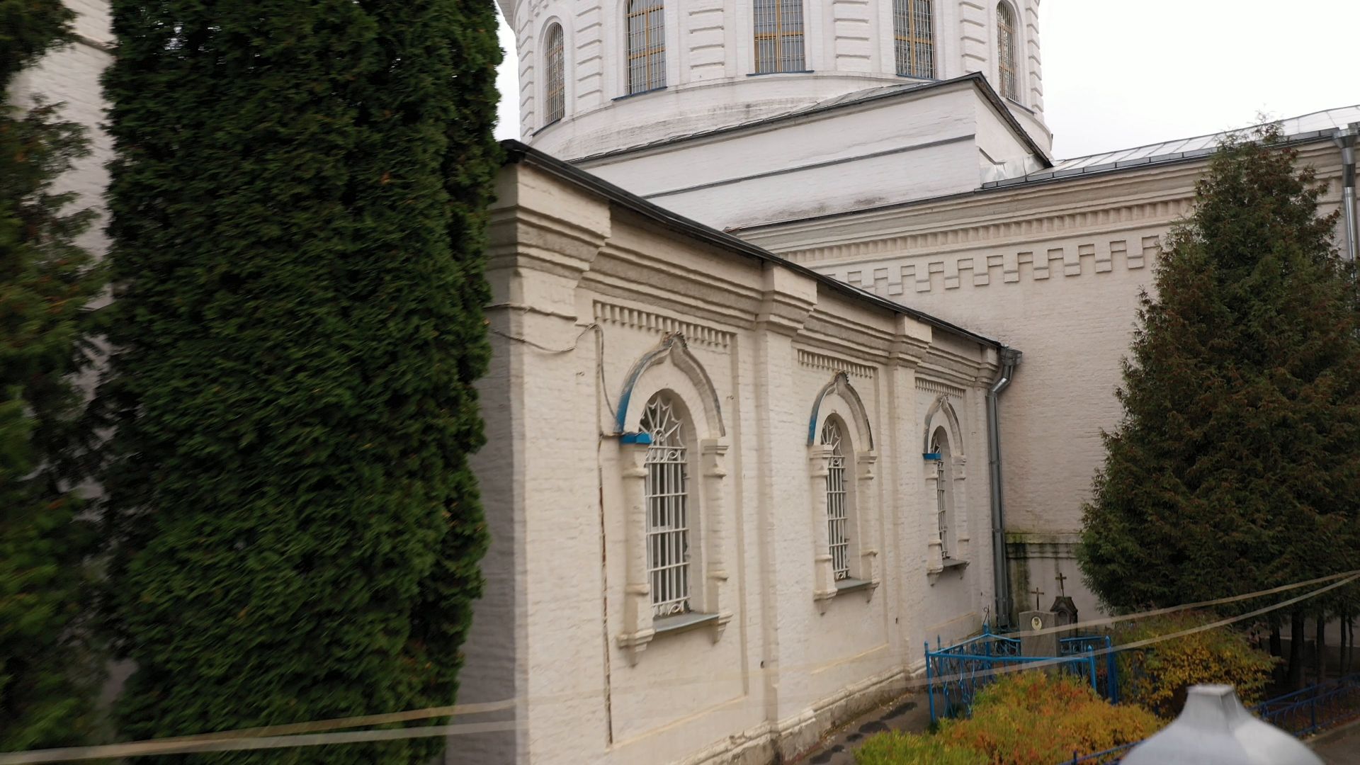 видео с коптера, балашиха, храм, архитектура,