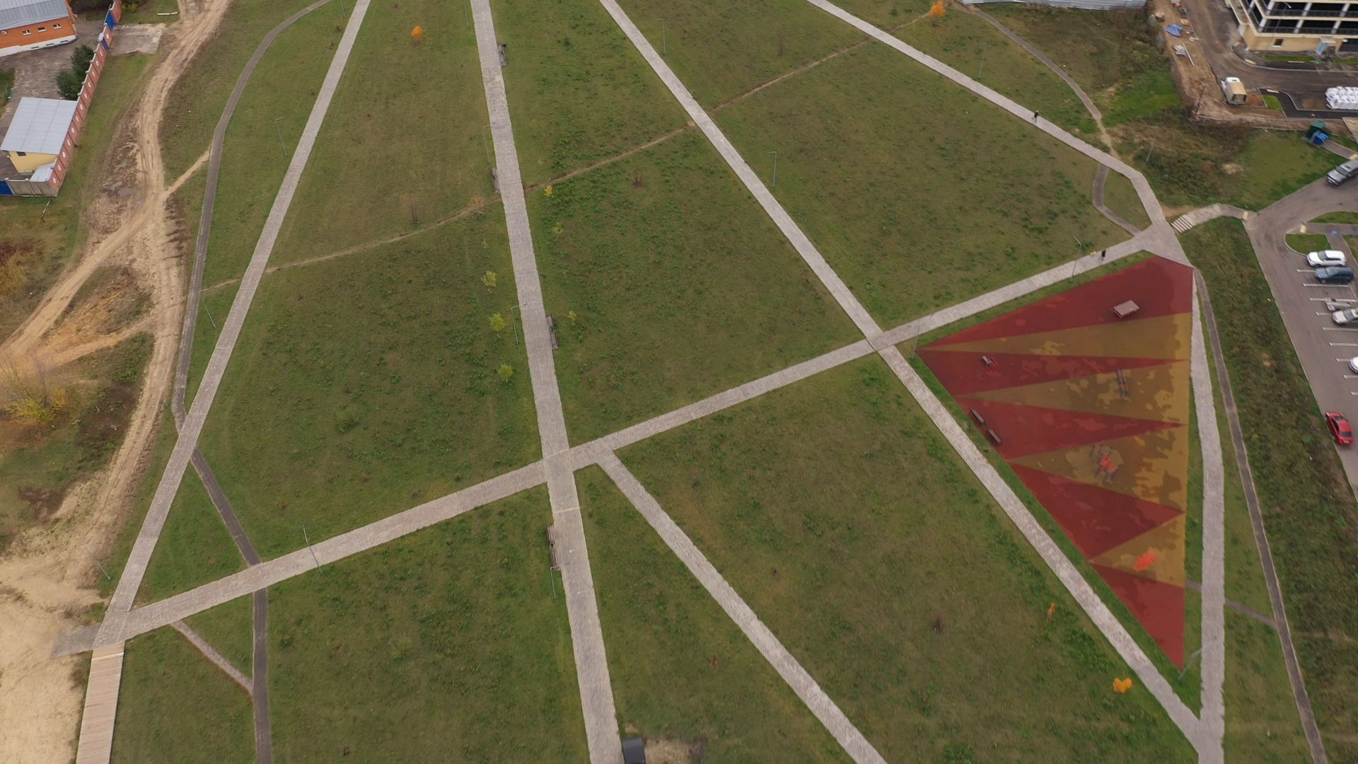 видео с коптера, балашиха, храм, архитектура,