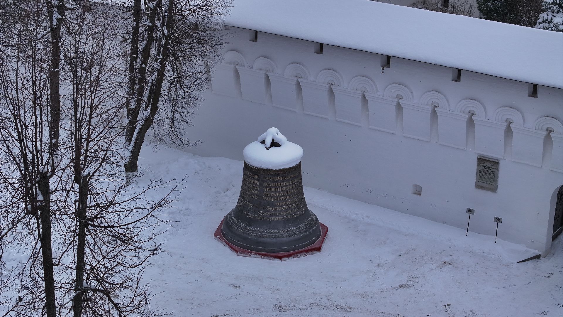 видео с коптера, звенигород, монастырь, культура,