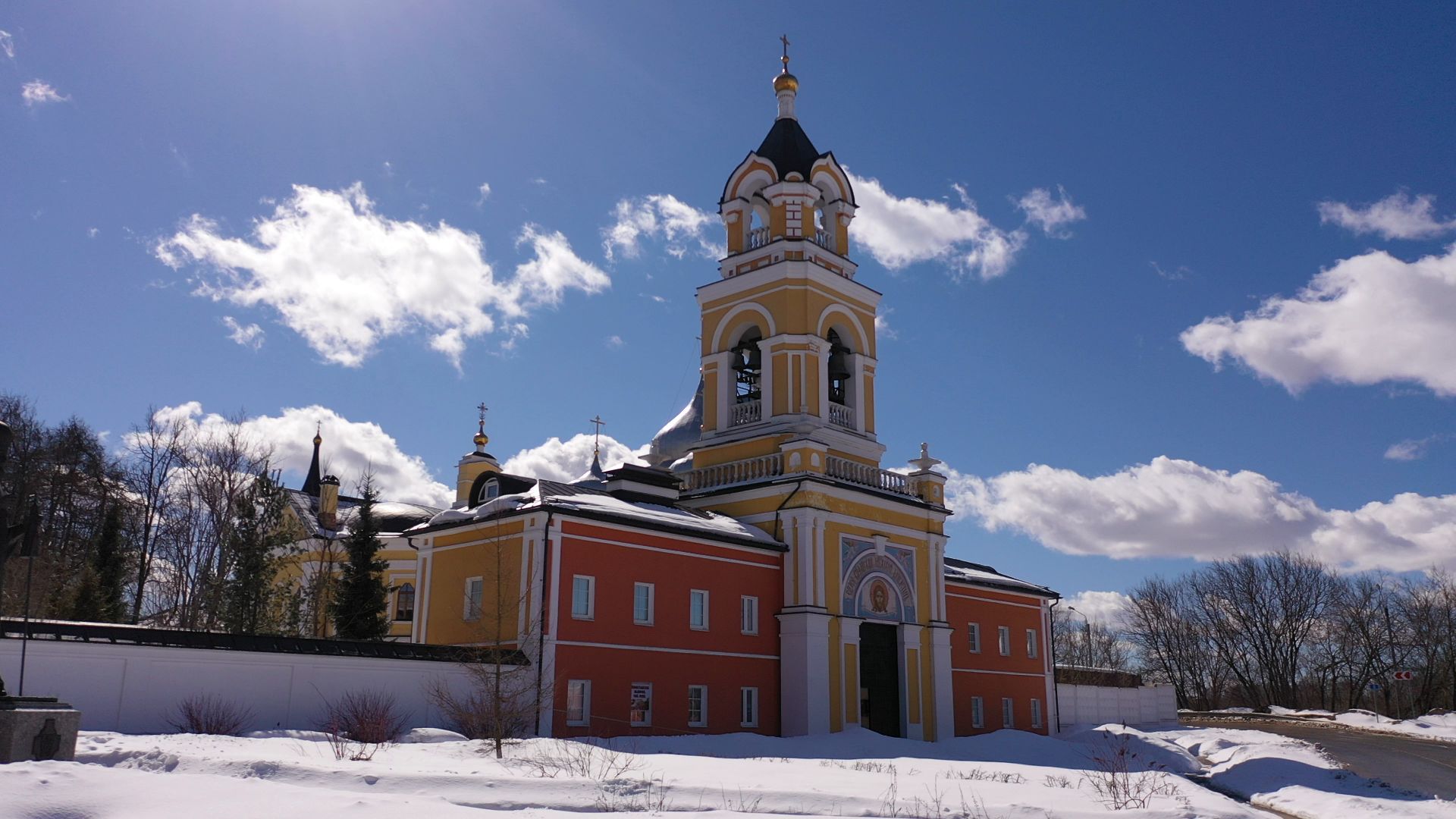видео с коптера, сергиев посад, монастырь, культура,