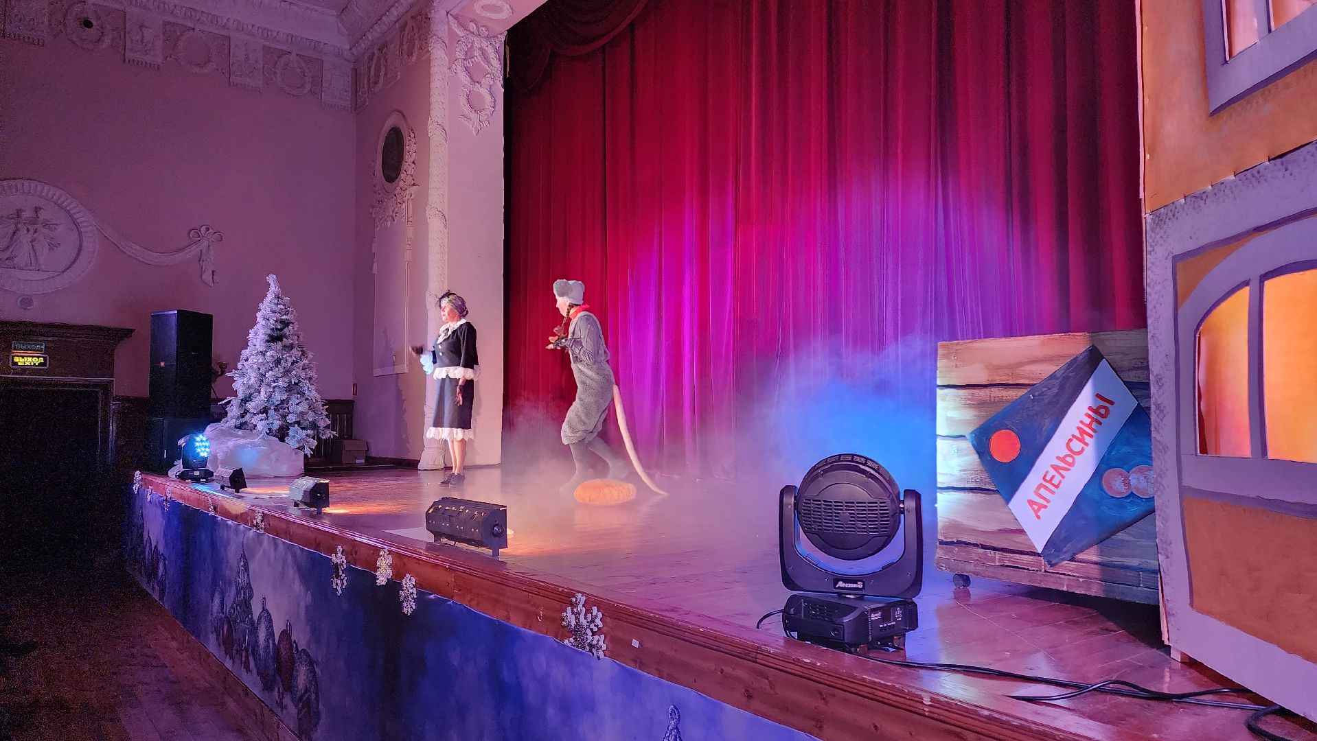 кашира, новогодняя сказка, спектакль, Таинственный лес или в поисках Чебурашки, фантазия, арт-вахта, дк им ленина, новый год,