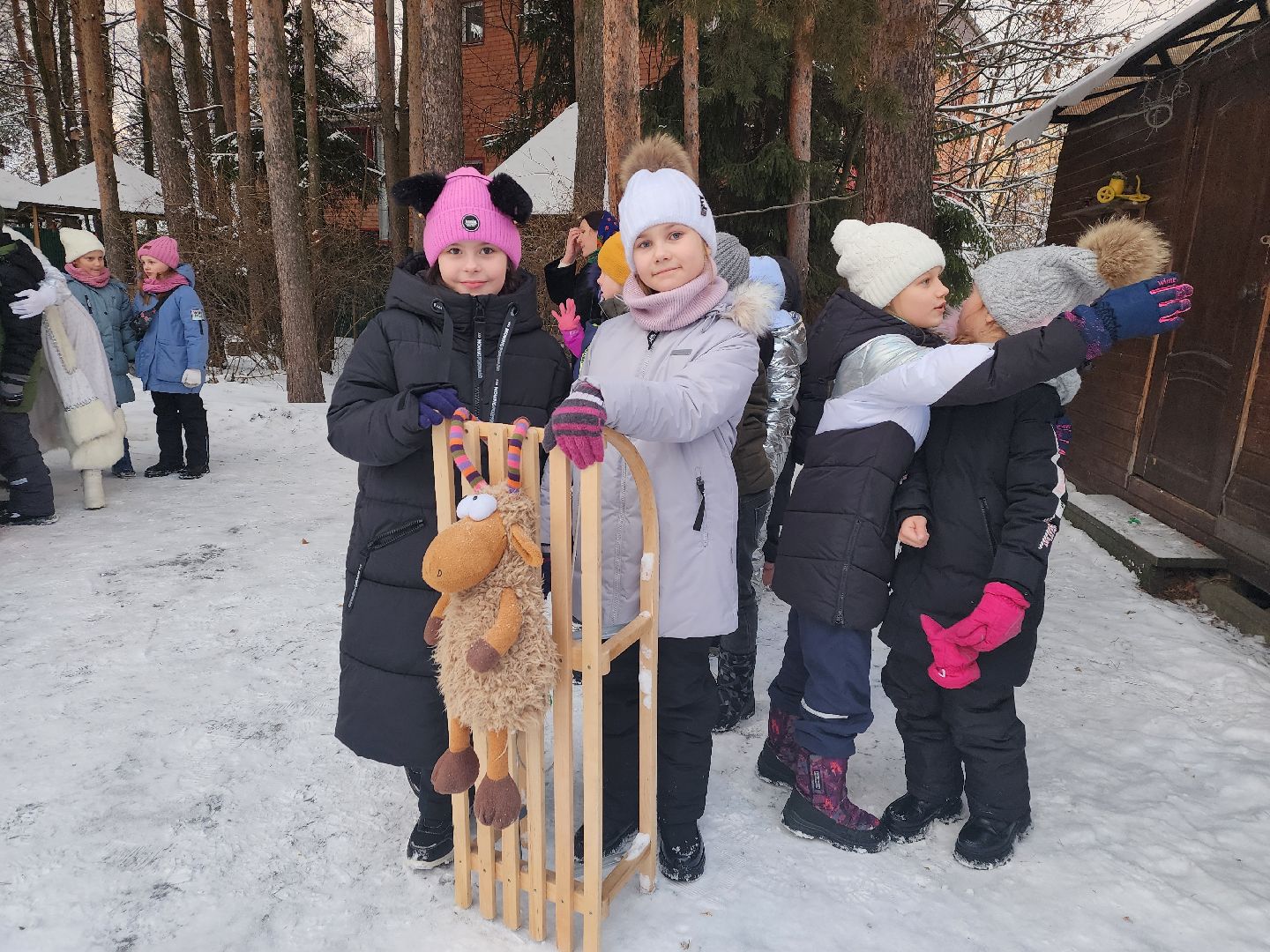 пушкино, рождество, дети, программа, веселые старты, спектакль,