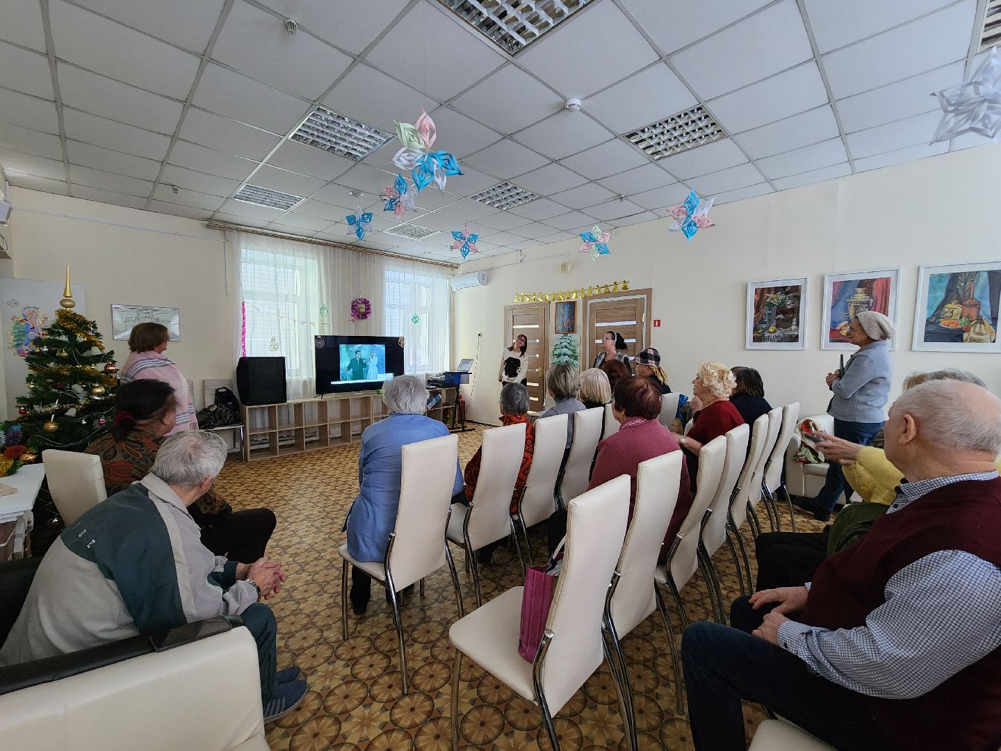 пушкино, активное долголетие, зимние традиции, праздничное настроение,