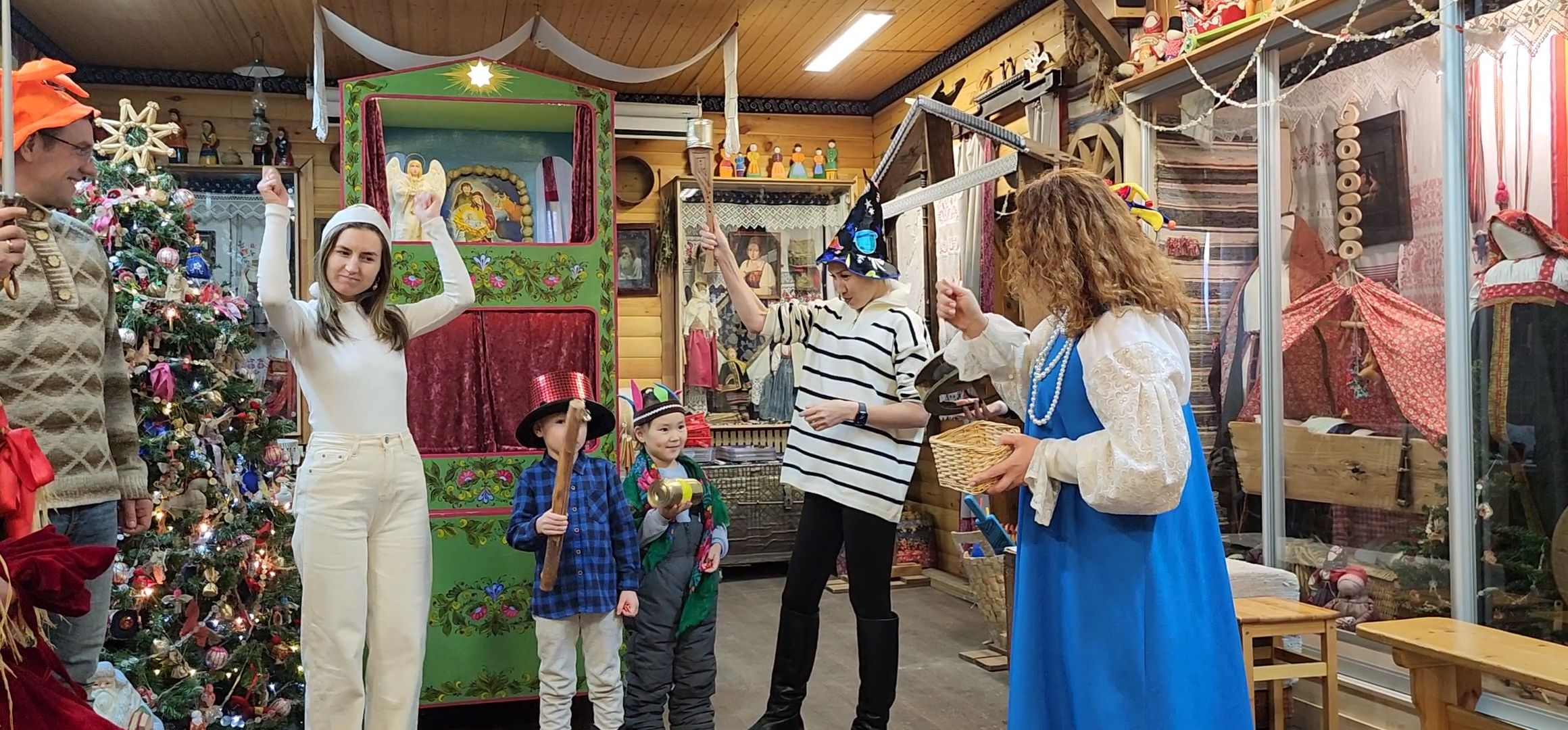Коломна, новый год, рождественский вертеп, рождество, традиции,