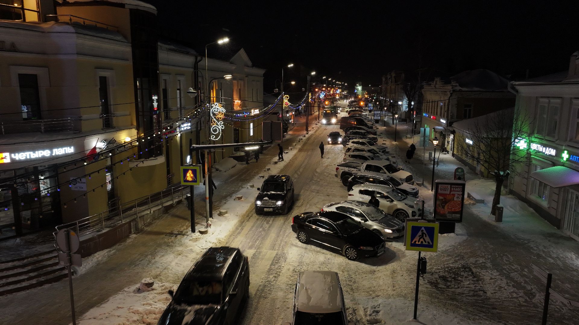 видео с коптера, звенигород, благоустройство,