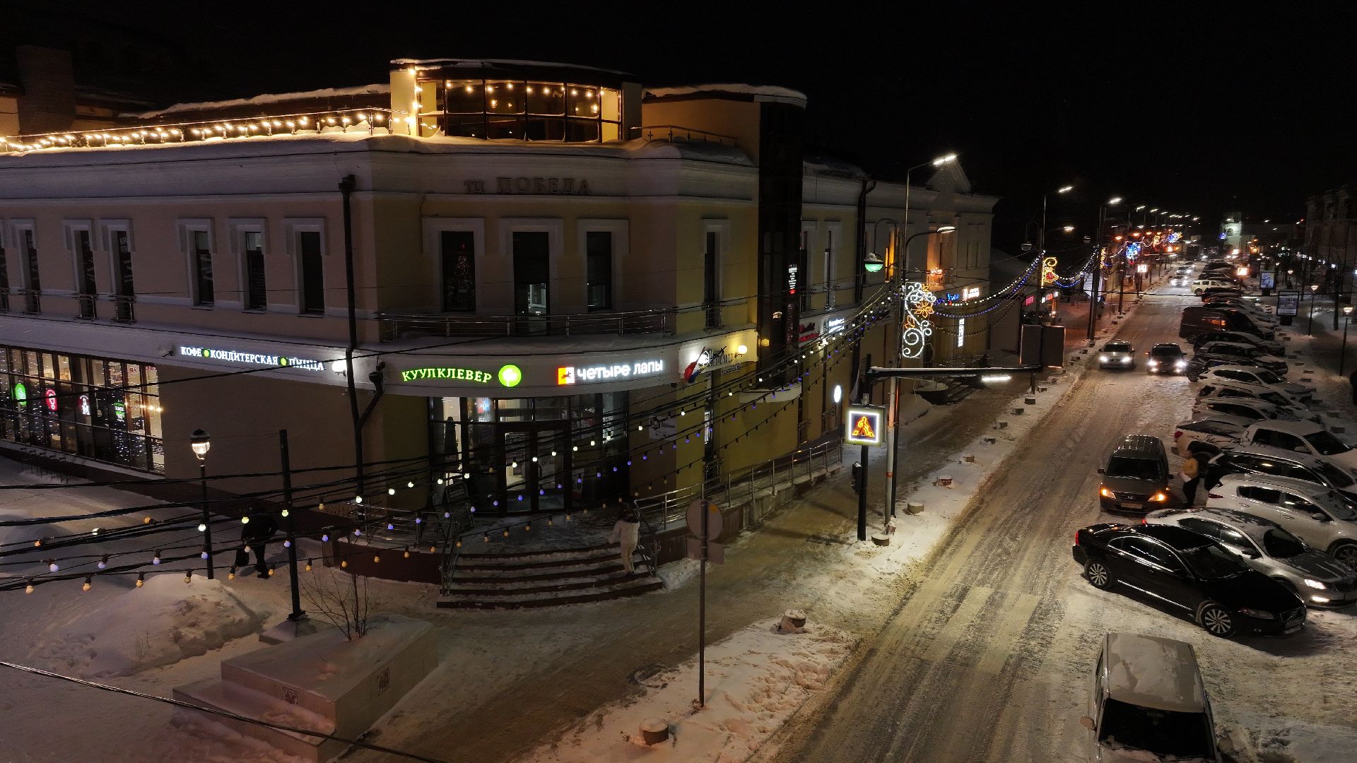 видео с коптера, звенигород, благоустройство,