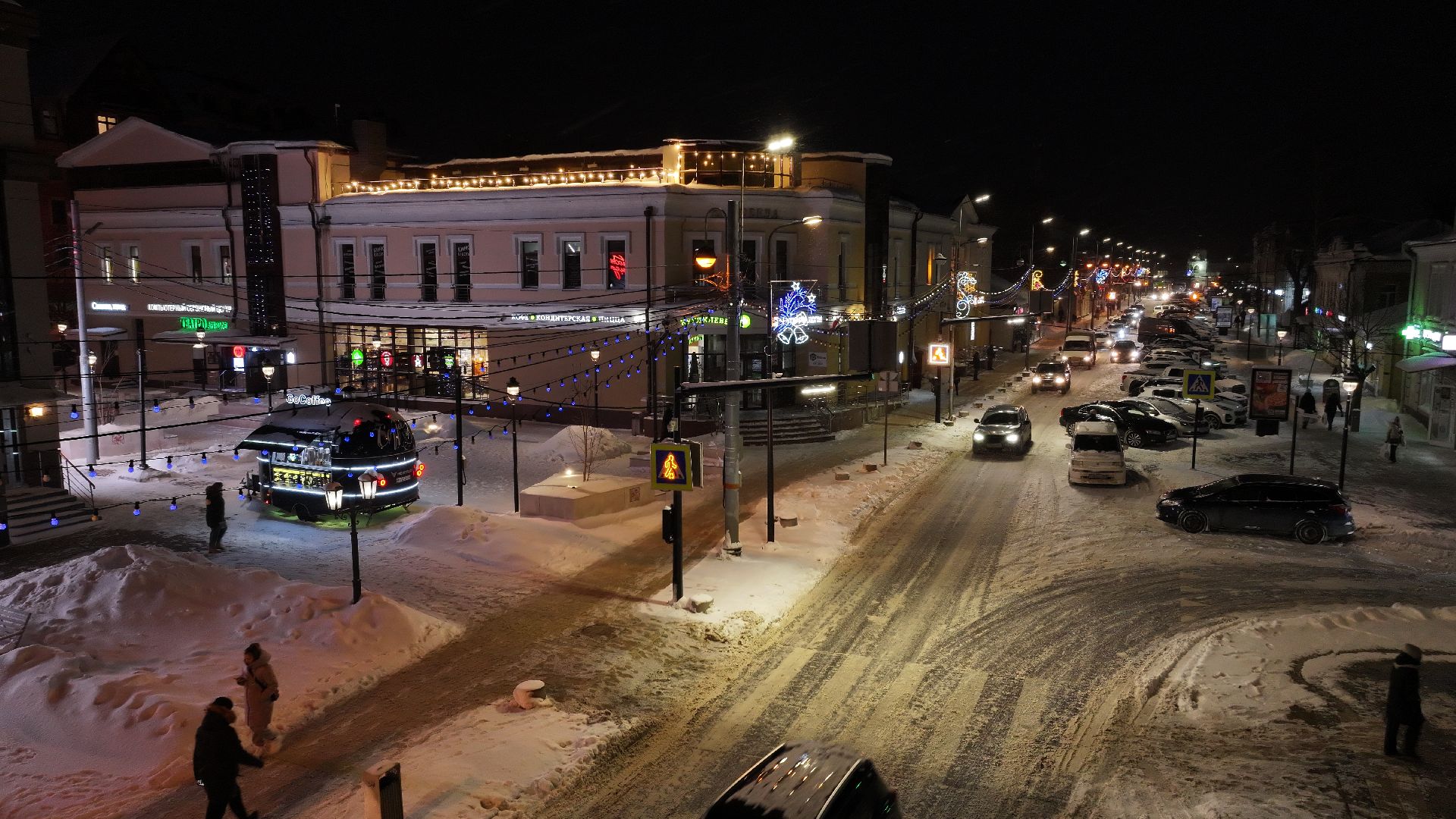 видео с коптера, звенигород, благоустройство,