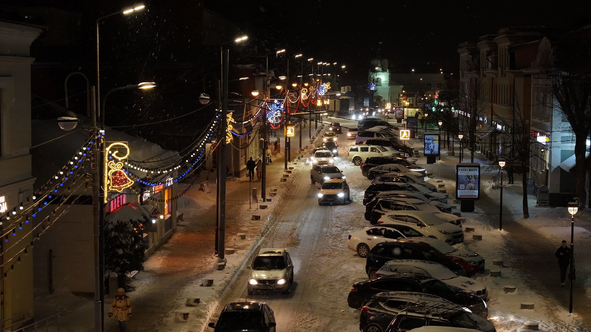 видео с коптера, звенигород, благоустройство,