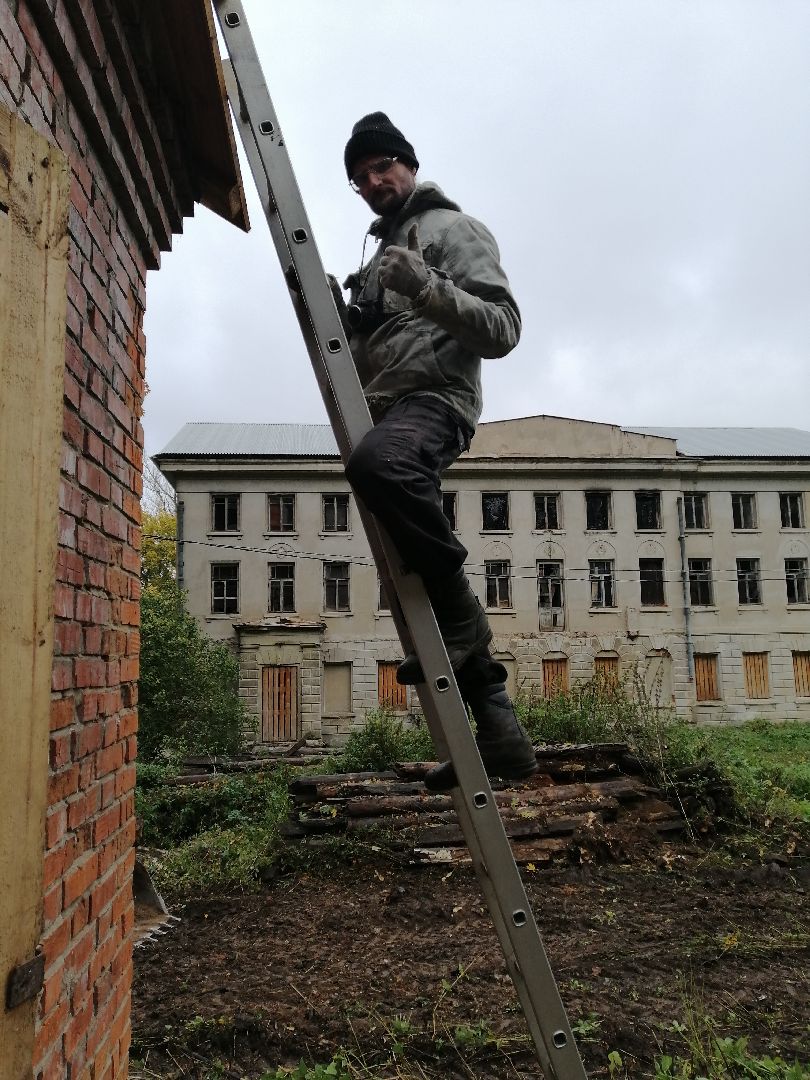 видео с коптера, пущино, усадьба, реставрация,