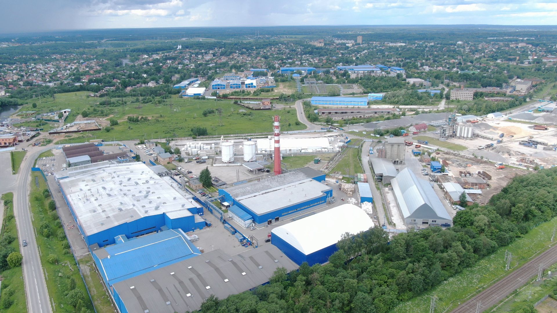 видео с коптера, соэмз, солнечногорск, экономика,