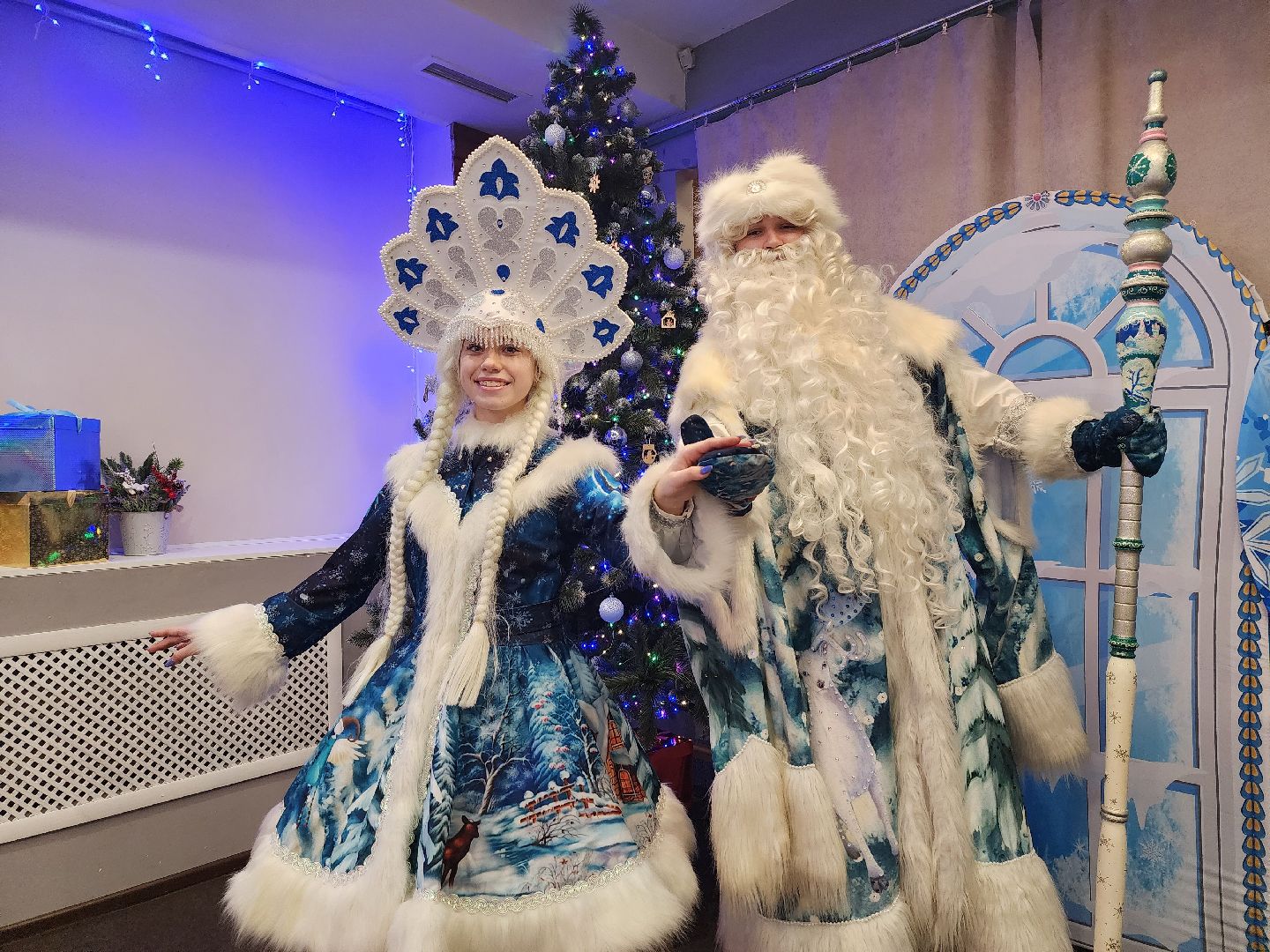 Новый год, новогодние каникулы, Дед Мороз и Снегурочка, Ногинск, Богородский городской округ,