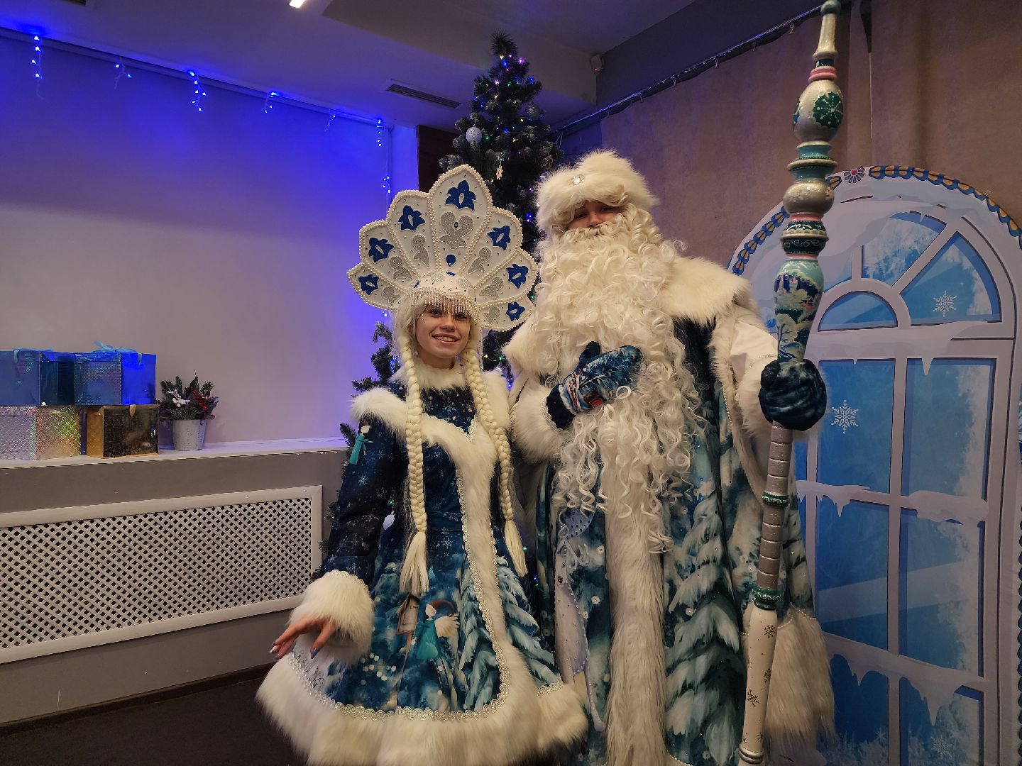 Новый год, новогодние каникулы, Дед Мороз и Снегурочка, Ногинск, Богородский городской округ,