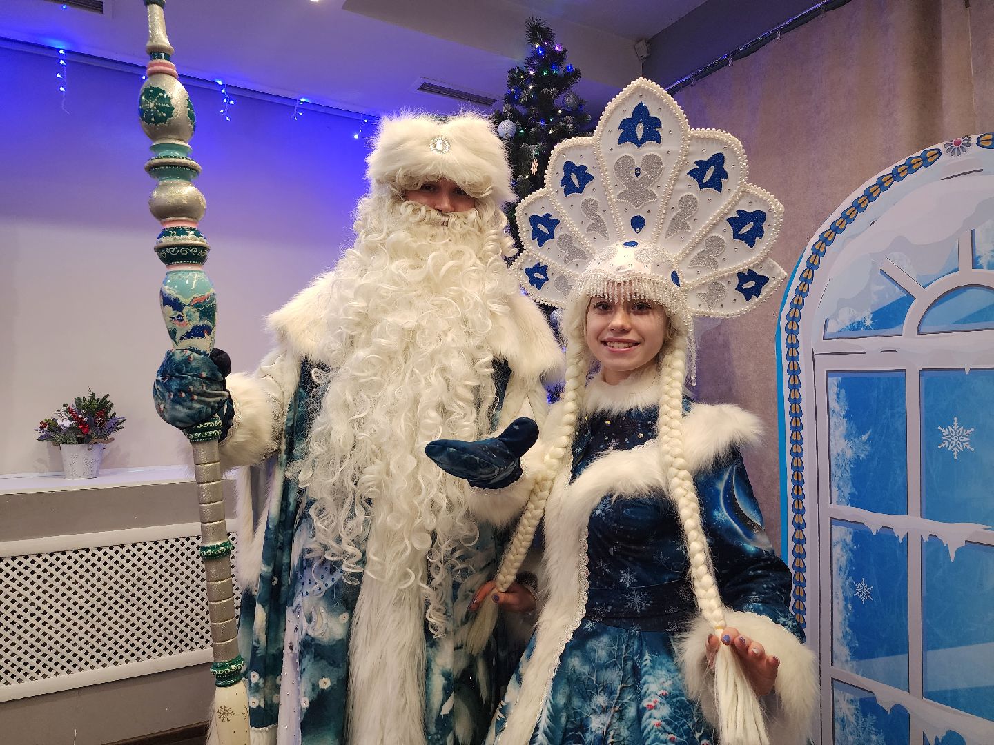 Новый год, новогодние каникулы, Дед Мороз и Снегурочка, Ногинск, Богородский городской округ,