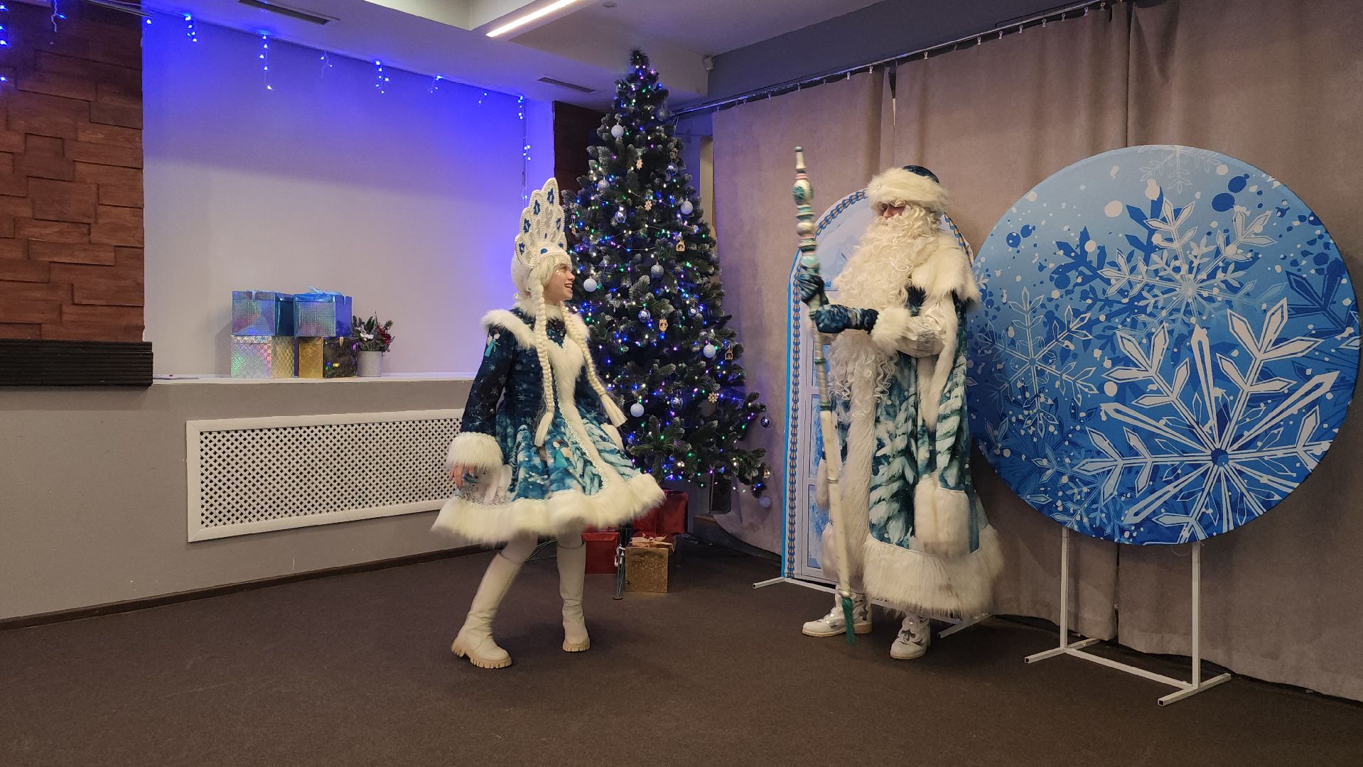 Новый год, новогодние каникулы, Дед Мороз и Снегурочка, Ногинск, Богородский городской округ,