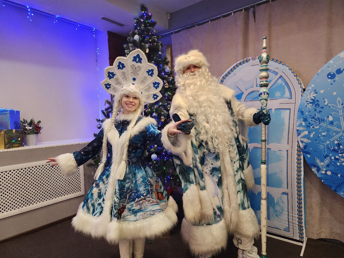 Новый год, новогодние каникулы, Дед Мороз и Снегурочка, Ногинск, Богородский городской округ,