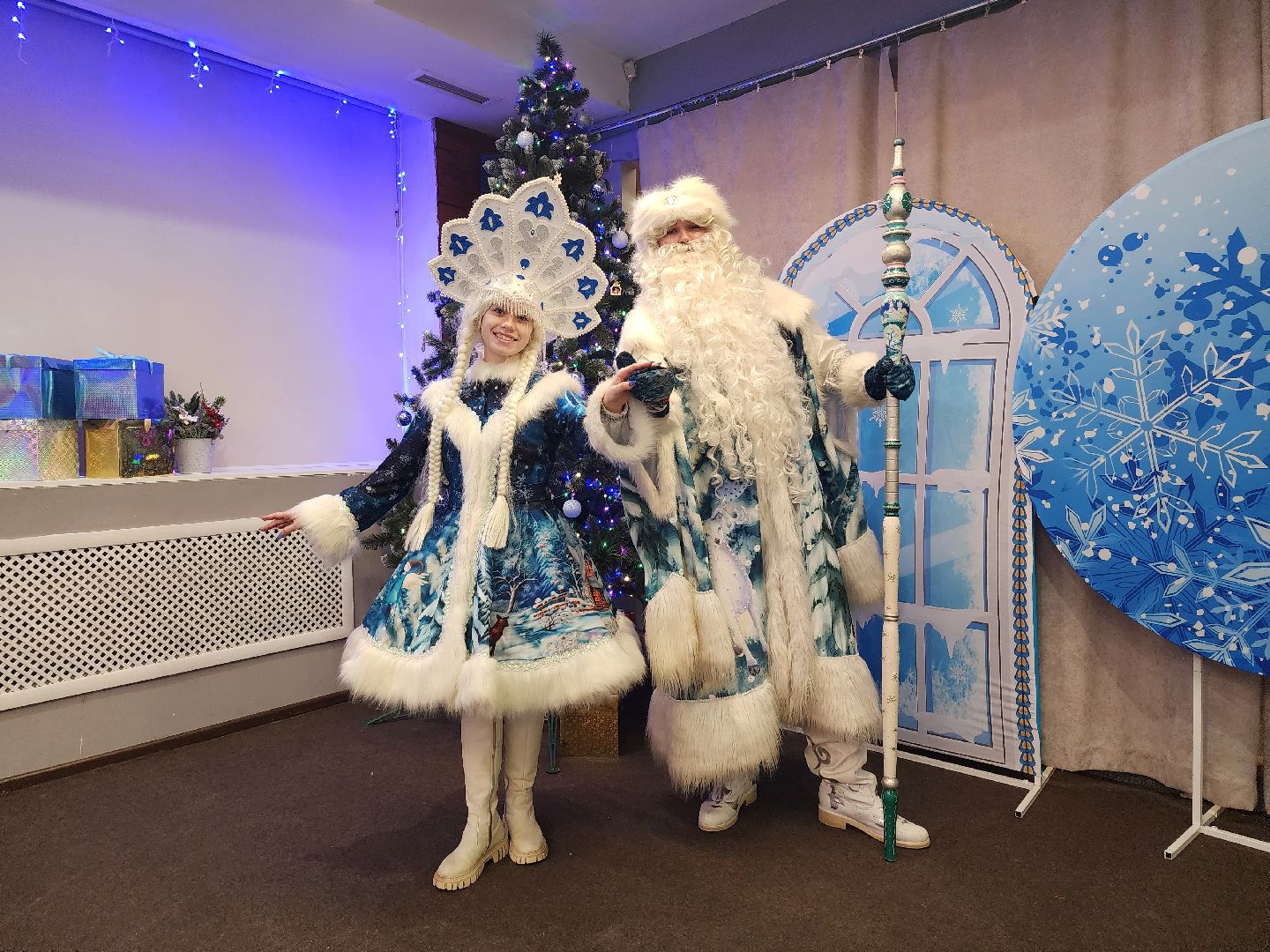 Новый год, новогодние каникулы, Дед Мороз и Снегурочка, Ногинск, Богородский городской округ,