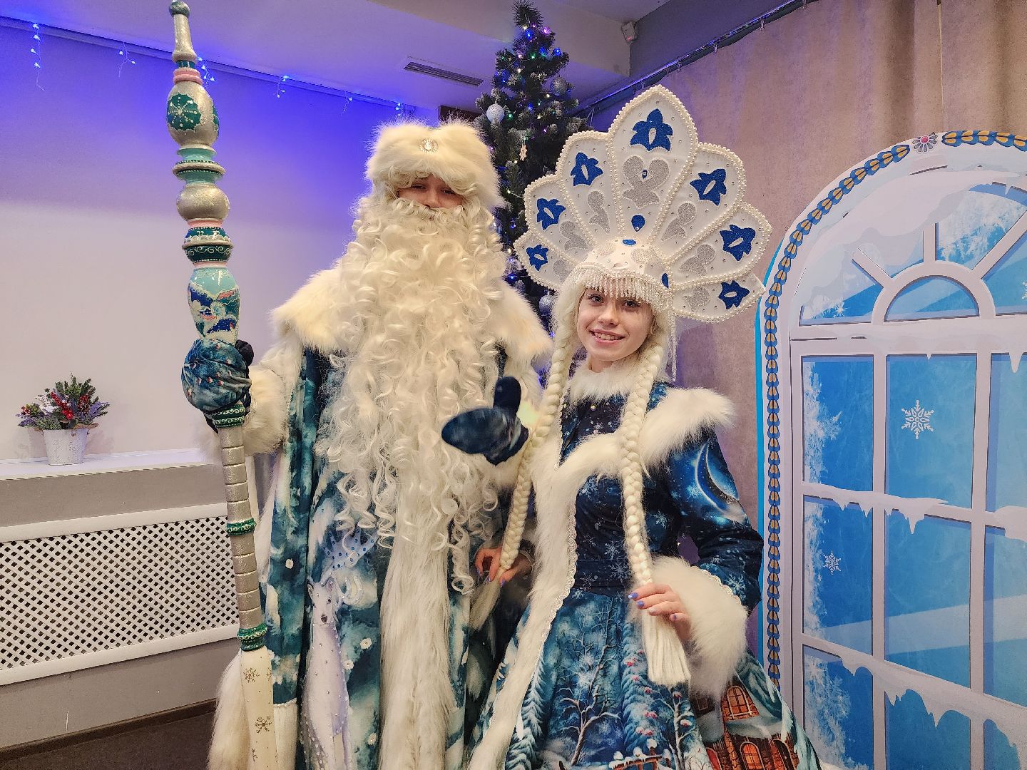 Новый год, новогодние каникулы, Дед Мороз и Снегурочка, Ногинск, Богородский городской округ,