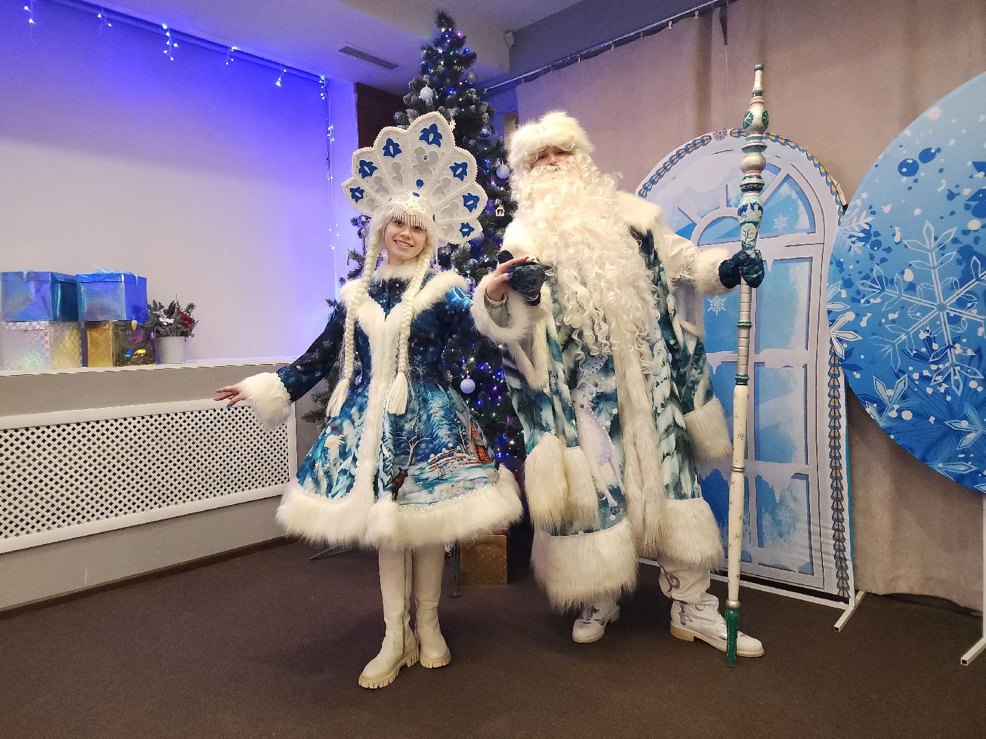 Новый год, новогодние каникулы, Дед Мороз и Снегурочка, Ногинск, Богородский городской округ,