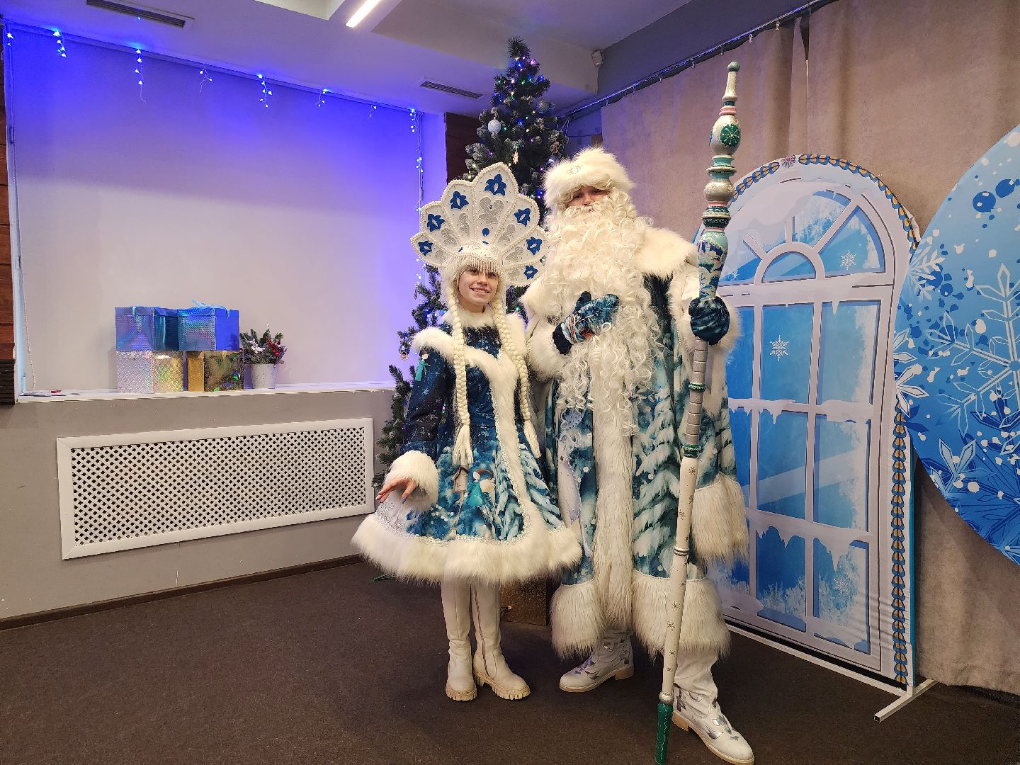 Новый год, новогодние каникулы, Дед Мороз и Снегурочка, Ногинск, Богородский городской округ,