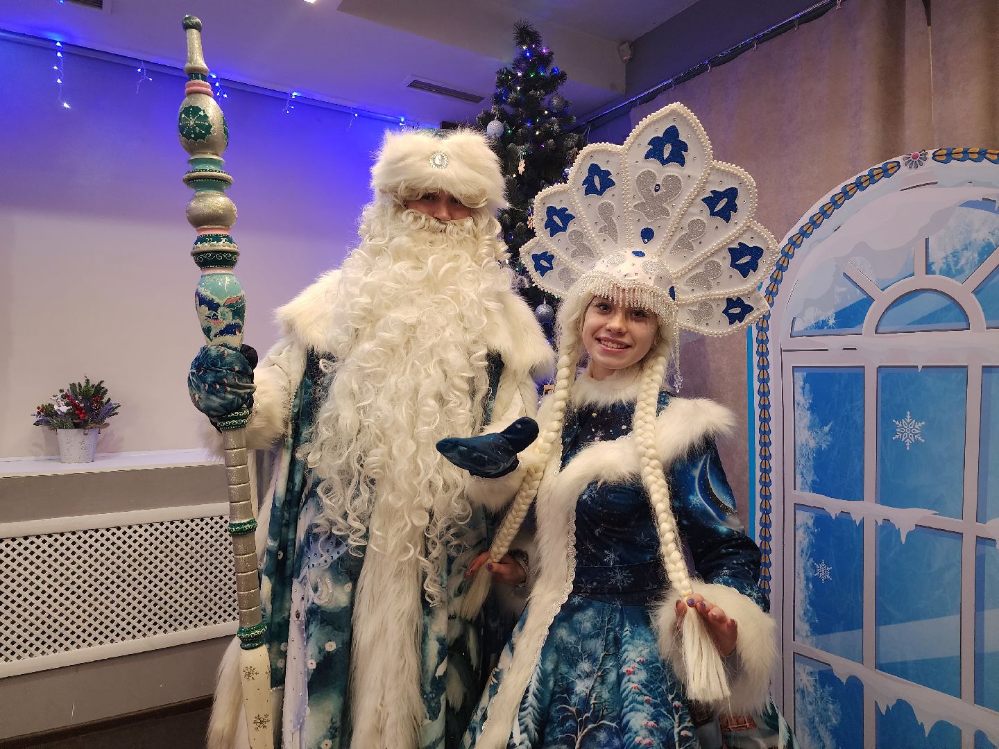 Новый год, новогодние каникулы, Дед Мороз и Снегурочка, Ногинск, Богородский городской округ,
