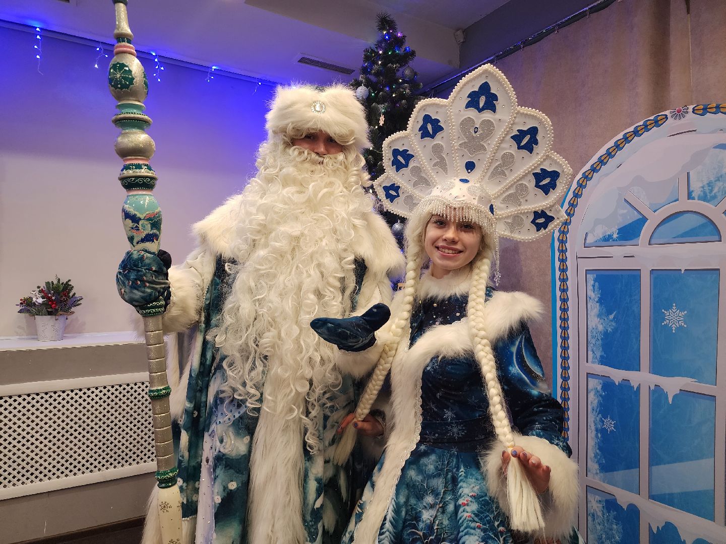 Новый год, новогодние каникулы, Дед Мороз и Снегурочка, Ногинск, Богородский городской округ,