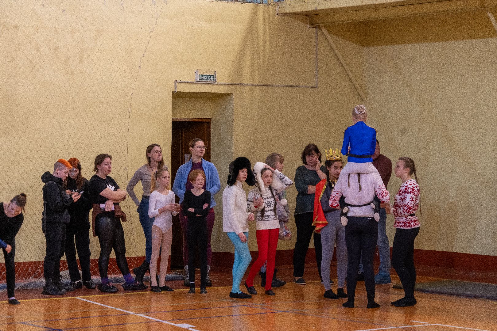 Егорьевск, конный спорт, вольтижировка, зимние узоры