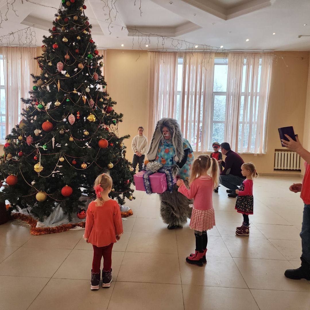 новогоднее представление, Егорьевск, Подмосковье, Московская область, благотворительная елка,