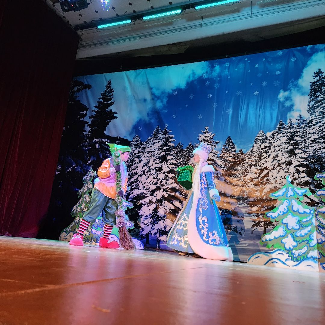 новогоднее представление, Егорьевск, Подмосковье, Московская область, благотворительная елка,