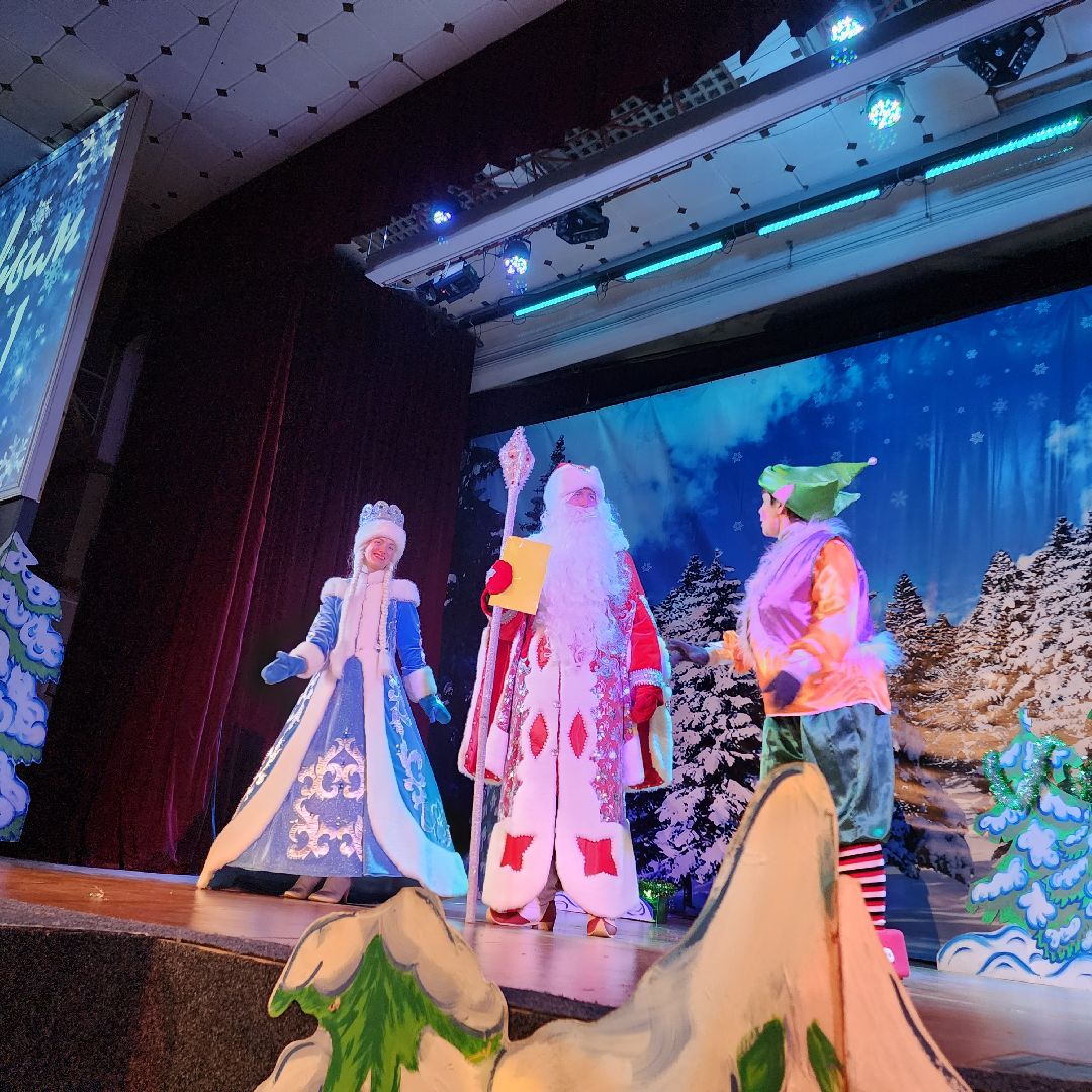 новогоднее представление, Егорьевск, Подмосковье, Московская область, благотворительная елка,