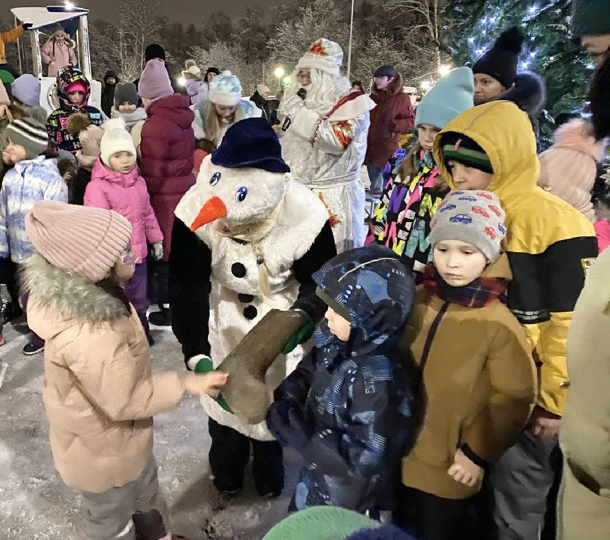 Балашиха, Подмосковье, Новый год, Елки, Микрорайон Павлино,