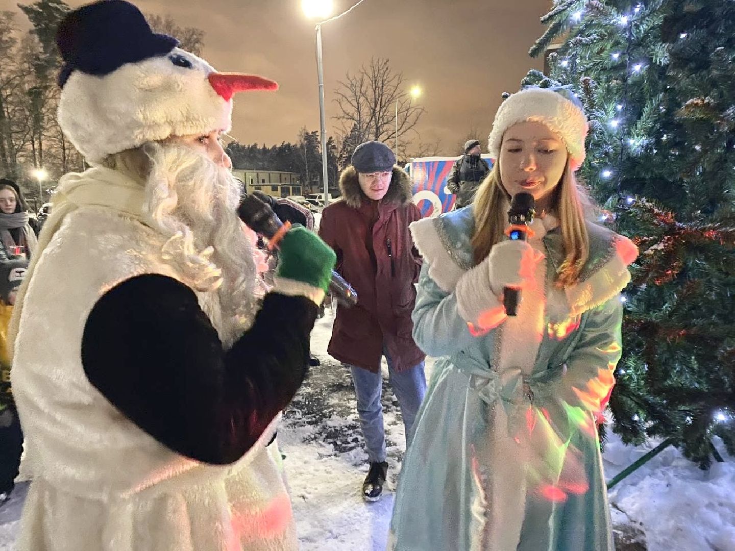 Балашиха, Подмосковье, Новый год, Елки, Микрорайон Павлино,