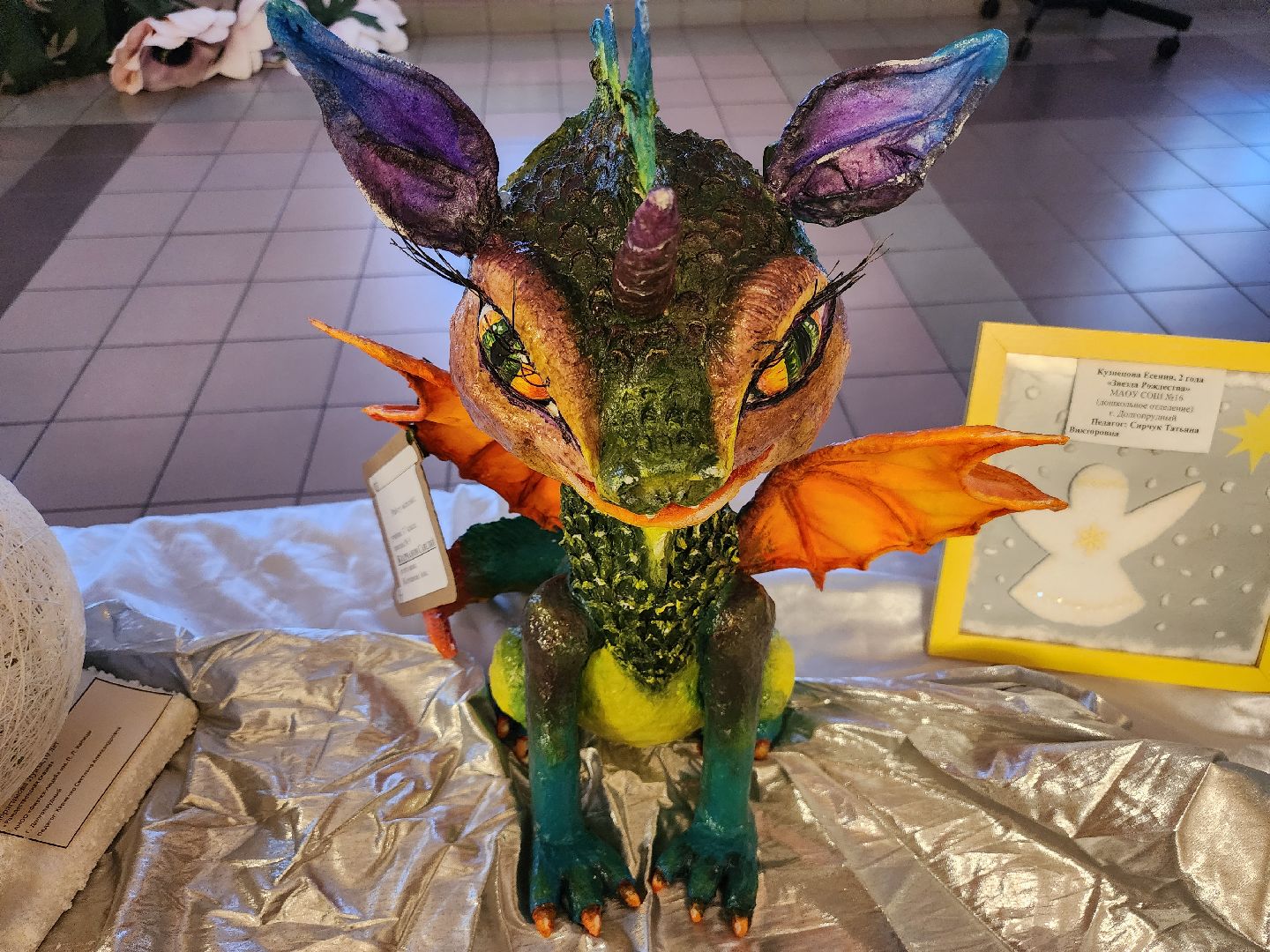 Догопрудный, новый год, рождество, дк вперед, выставка, рождественское чудо, поделки, детское творчество,