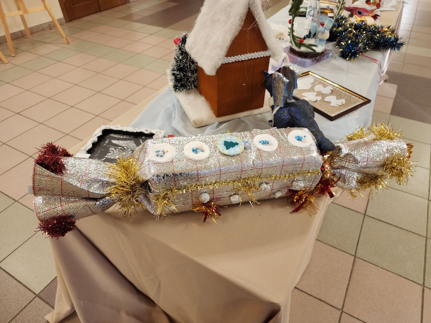 Догопрудный, новый год, рождество, дк вперед, выставка, рождественское чудо, поделки, детское творчество,