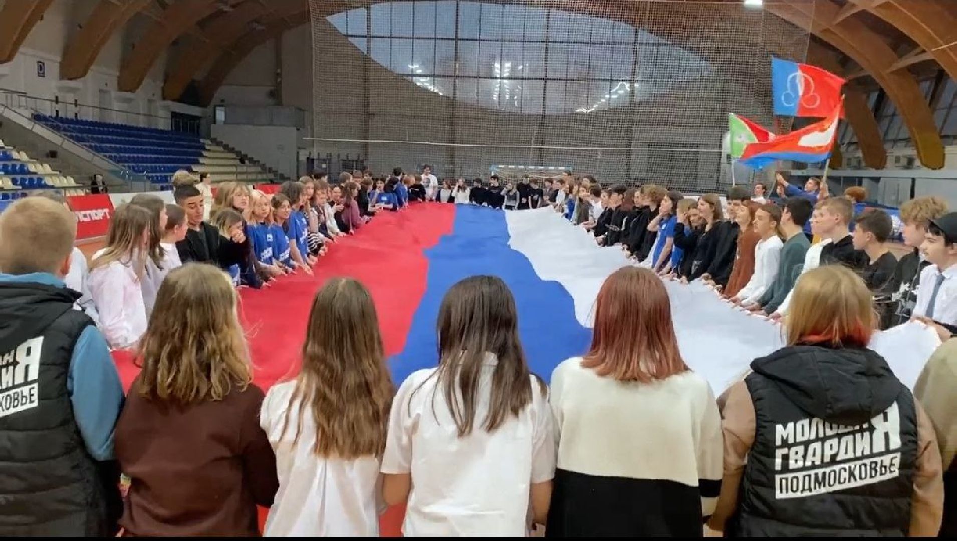 флешмоб, выборы 2024, Президент, молодая гвардия, лозунги,