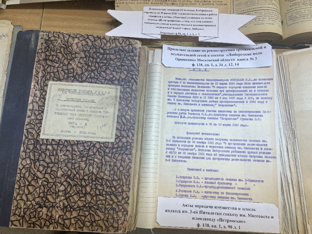 Архив, документы, Люберцы